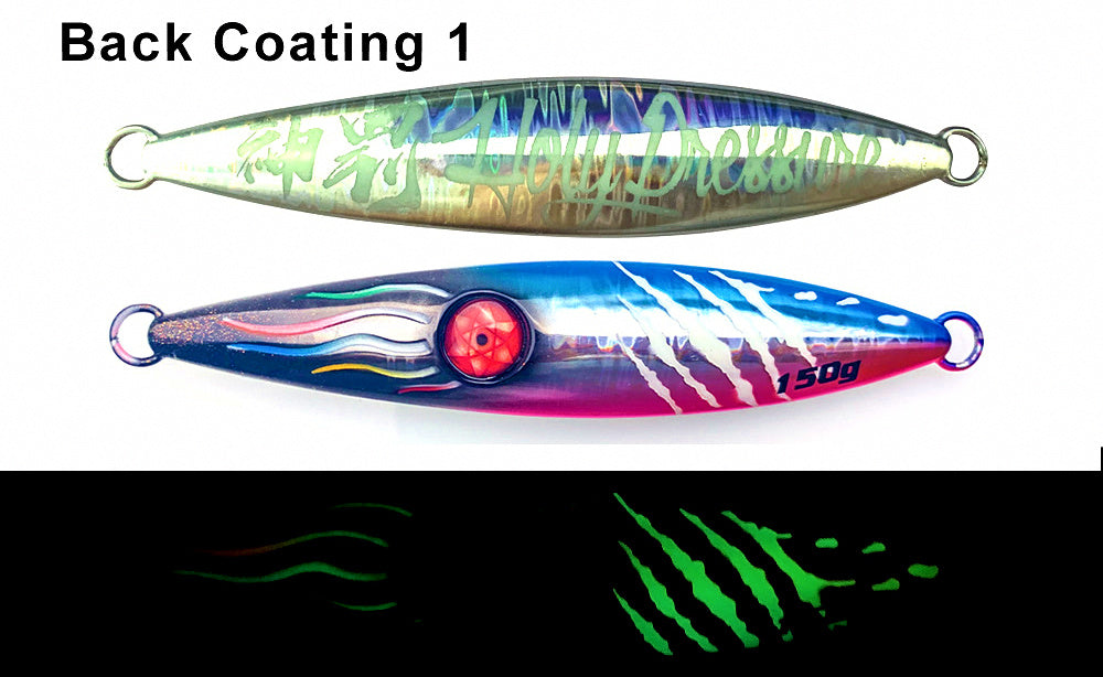 Strong Glow Metal Jig, 100 & 150 g (3.5 & 5.3 oz) – product photo