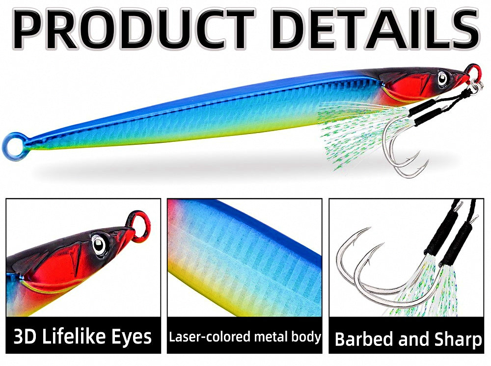 Laser Glow Speed Jig, 80–300 g (2.8–10.6 oz) – product photo
