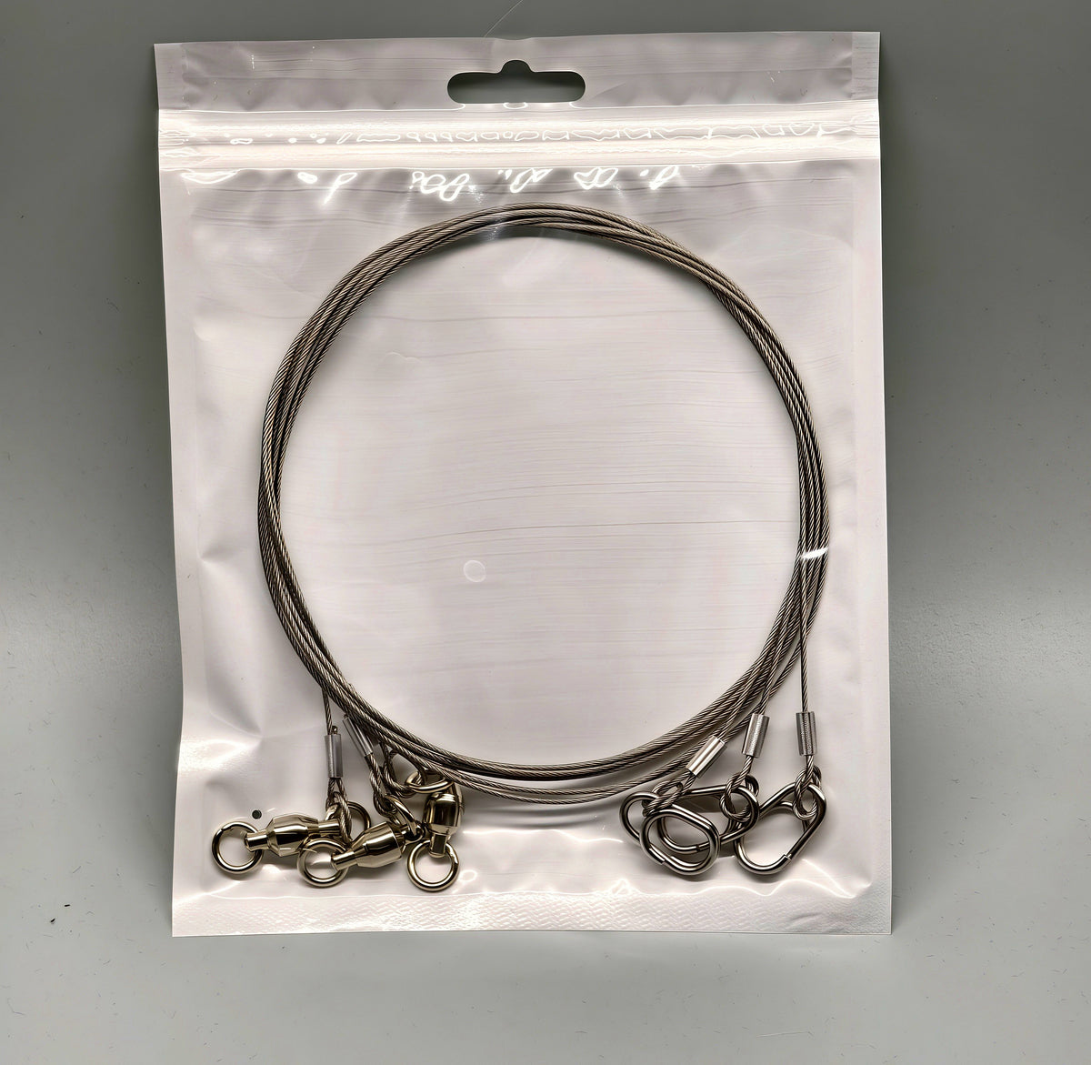 49-Strand Coated Steel Wire Leader, 30–100 cm (12–39 in) – product photo