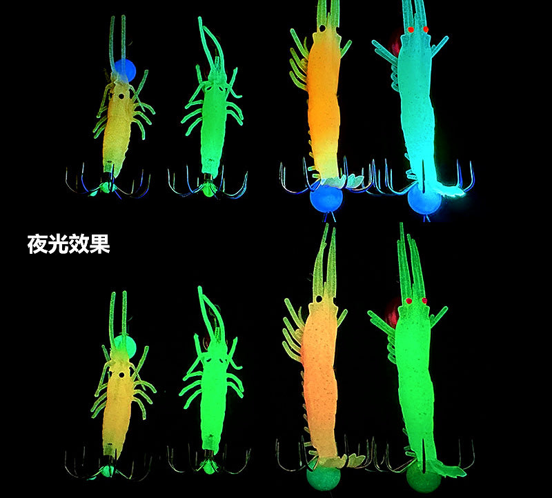Glow Wood Shrimp Lure, 3 g (0.11 oz) & 7.2 g (0.25 oz) – product photo