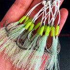 Slow Pitch Jig Double Assist Hooks, Sizes 1/0–4/0 – product photo