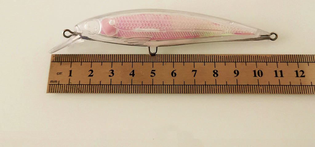 Unpainted Floating Minnow Lure Blank, 11 cm (4.3 in), 11.5 g – product photo