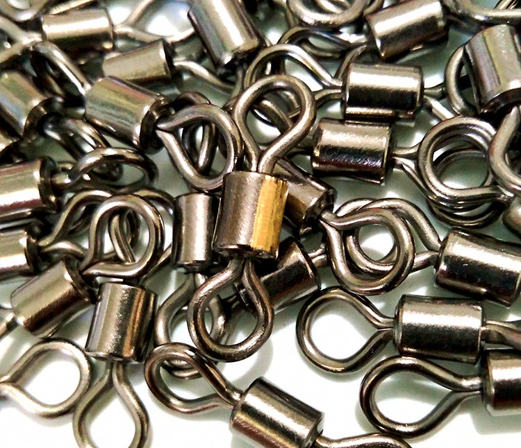 Figure-8 Swivel, Sizes 14 to 3/0, Natural or Black – product photo