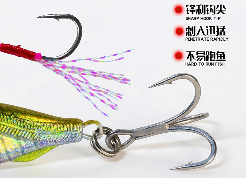 Metal Casting Jig, 3D-Printed Fish Look, 5–20 g (0.18–0.71 oz) – product photo