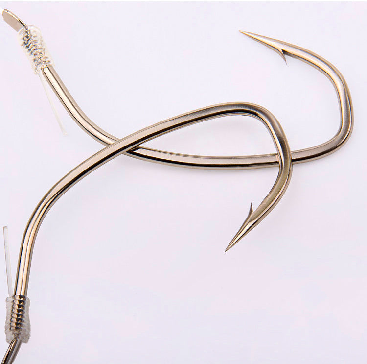 Pre-Tied Sea Bass Hooks on 1.5 m (59 in) Line – product photo