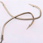 Pre-Tied Sea Bass Hooks on 1.5 m (59 in) Line – product photo