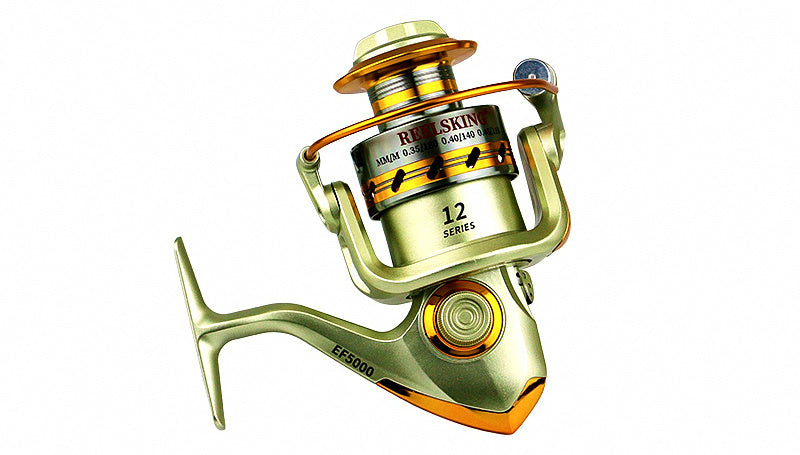 Spinning Reel with Metal Bail Arm, Sizes 1000–9000 – product photo