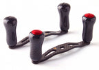 Carbon Fiber Baitcasting Reel Handle, Double Gourd Knobs – product photo