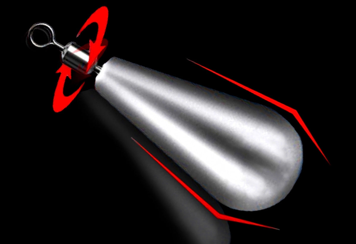 Texas Rig Free Sinker, 0.12–0.49 oz (3.5–14 g) – product photo