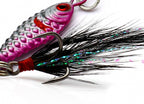 Mini Metal Casting Jig Spoon, Micro Lure, 4 Colors – product photo