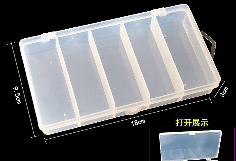 Compartment Tackle Box for Lures & Small Parts, 9 Sizes – product photo