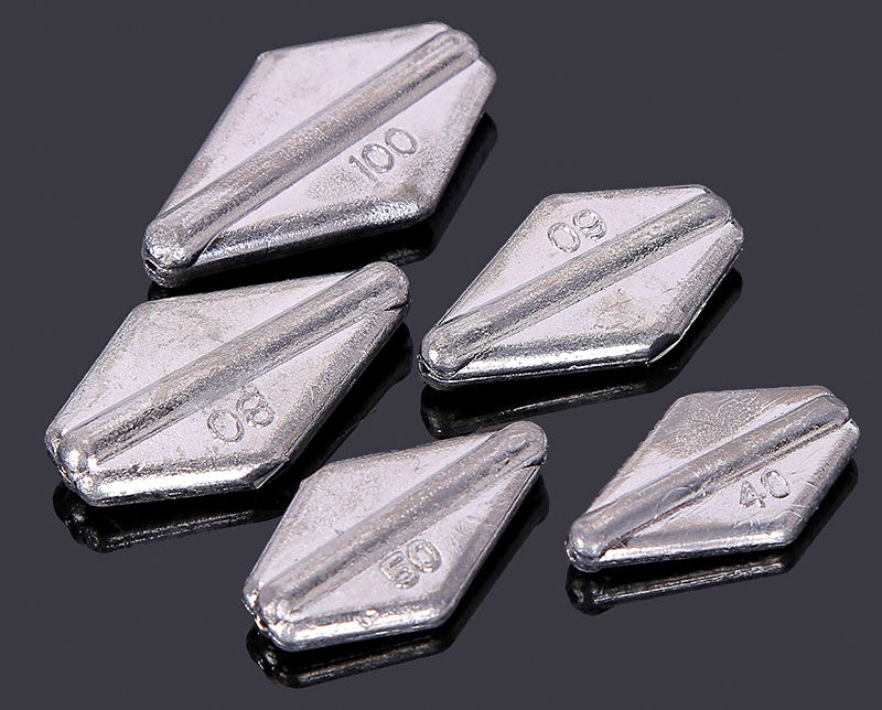 Airplane Casting Sinkers, 1.4–7.1 oz (40–200 g) – product photo