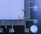 Long Shank Curved Fly Hooks, Size 10–20, 50/100 pcs – product photo