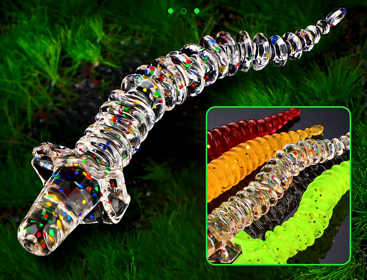 Floating Needle-Tail Soft Worm Lures, 5.5 cm (2.2 in) – product photo