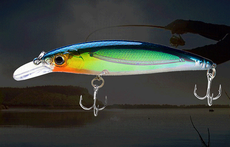 Minnow Hard Bait Lure, Glow & Color Options – product photo