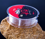 Clear Carbon Fishing Line, 50 m or 100 m Spool, #0.4–#6.0 – product photo