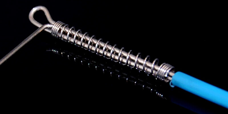 Stainless Steel Curved Wire Boom Arm, 20–40 cm (7.9–15.7 in) – product photo