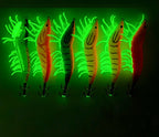 Wood Shrimp Squid Jig, Sizes 2.0, 3.0, 3.5 – product photo