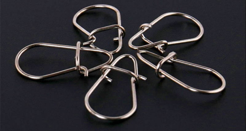 Safety Pin Snap Connectors with Figure-8 Ring, 25 Pack – product photo