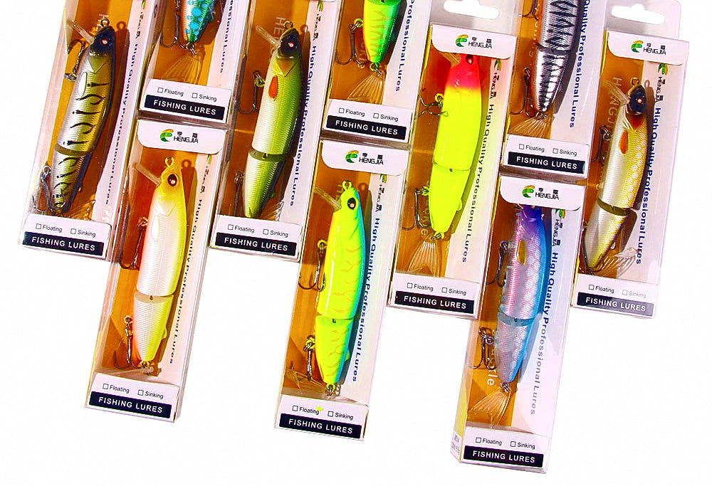Slow Sinking Jointed Pencil Lure, 12 cm (4.7 in), 16.3 g (0.57 oz) – product photo