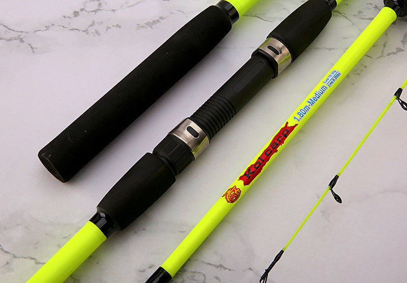 Fiberglass Boat Rod, Soft Action, 2-Piece, 1.6–2.7 m (5.2–8.9 ft) – product photo