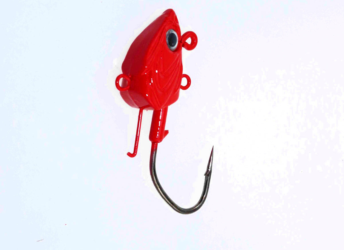 Lead Head Jig Soft Bait Lures, 2-Pack, 30–50 g (1.1–1.8 oz) – product photo