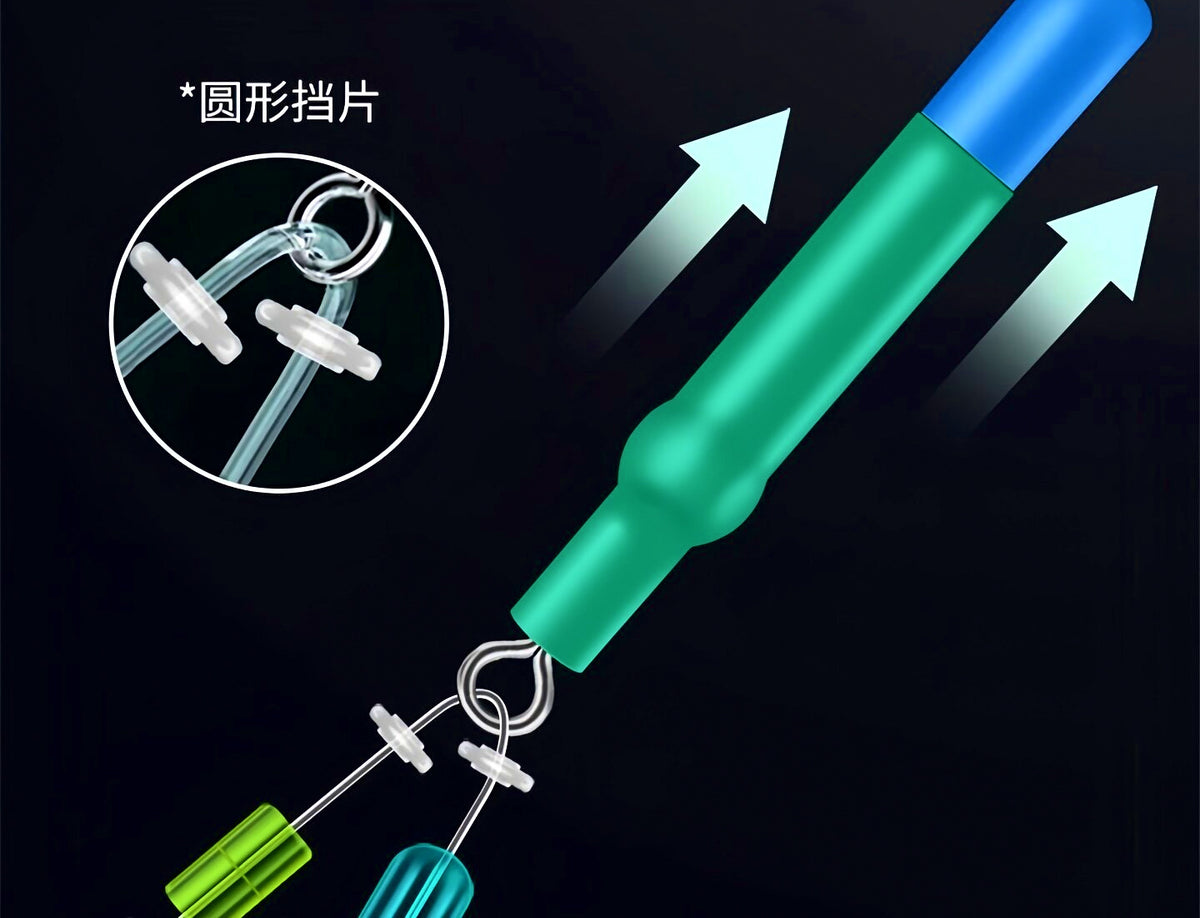 Slip Float Rig Set with Space Beads and Stop Beads – product photo