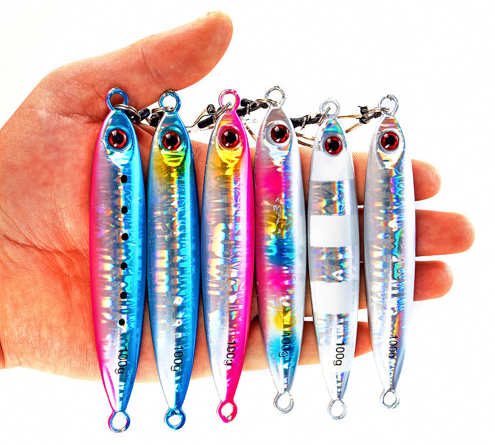 Sinking Metal Jig for Casting & Boat, 10–100 g (0.4–3.5 oz) – product photo