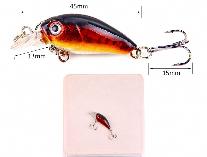 Floating Minnow Hard Bait Lure, 3.8 g (0.13 oz) – product photo