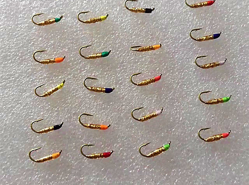 Bloodworm Fly Lure Hooks, 8-Pack, Size 12–18 – product photo