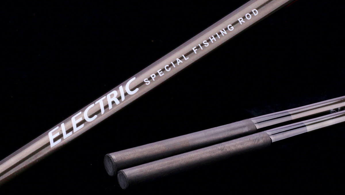 Solid Carbon Electric Reel Rod, 1.9 m (6.2 ft) Pistol Grip – product photo