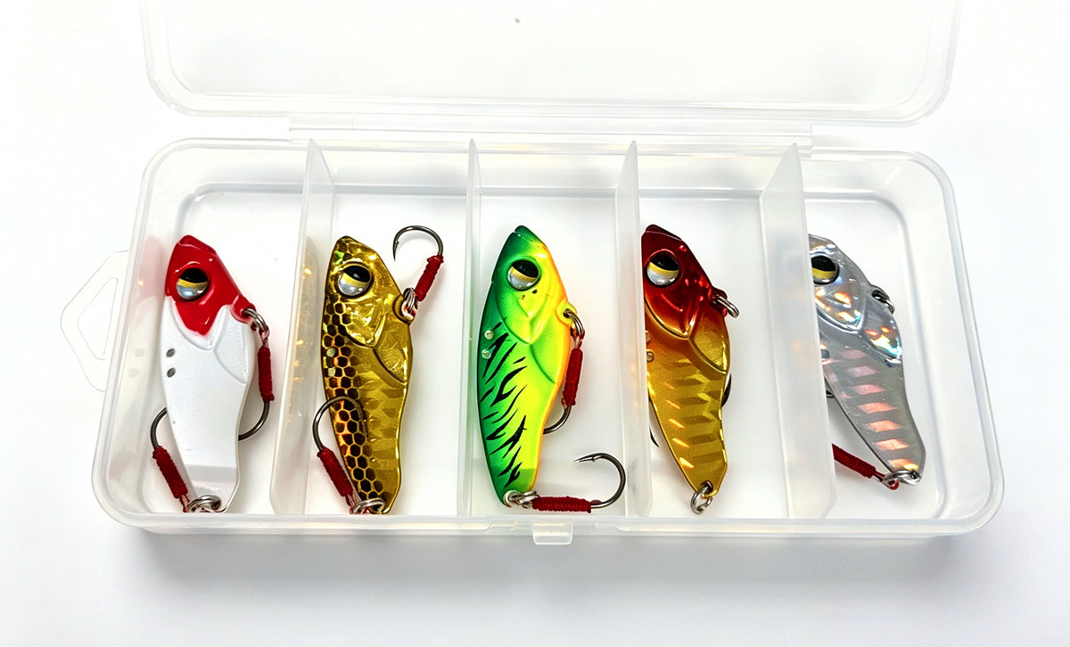 Lipless Vibration Crankbait, 7–14 g (0.25–0.5 oz), 5-Pack – product photo