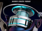 All-Metal Spinning Reel, Gapless Spool, Sizes 1000–16000 – product photo