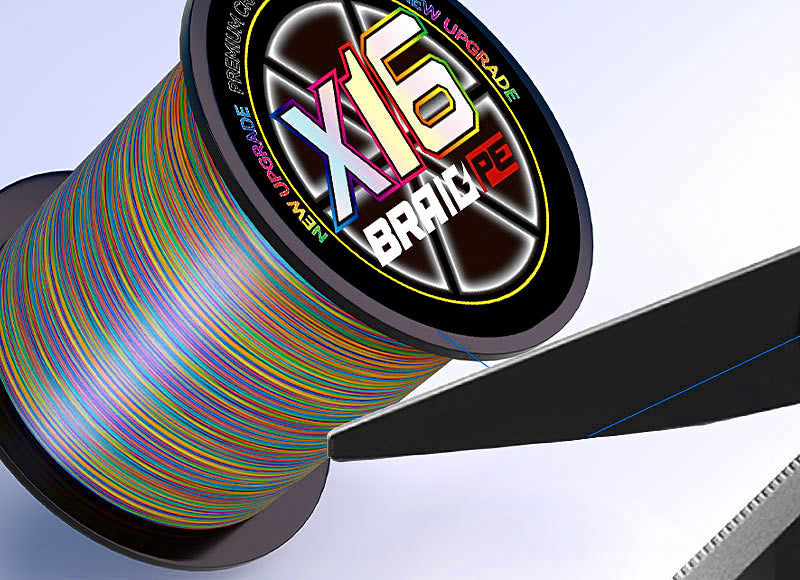 16-Strand PE Braided Fishing Line, 300 m / 500 m, PE 0.6–8 – product photo