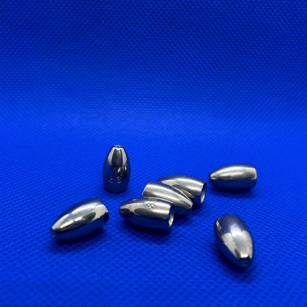 Tungsten Steel Bullet Sinker, Texas Rig Sliding Weight – product photo