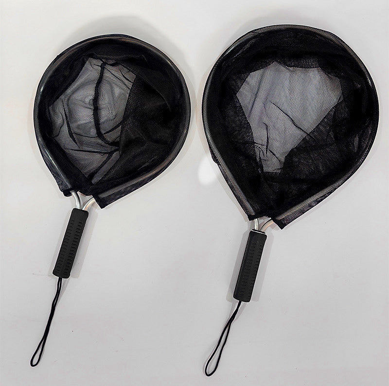 Short Handle Landing Net, Fine Mesh, 30 or 35 cm Hoop – product photo