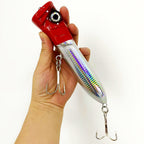 Large Saltwater Popper Lure, 18.5 cm (7.3 in), 106 g (3.7 oz) – product photo