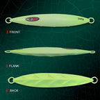 Glow Metal Jig, Fast Sinking, 60–300 g (2.1–10.6 oz) – product photo
