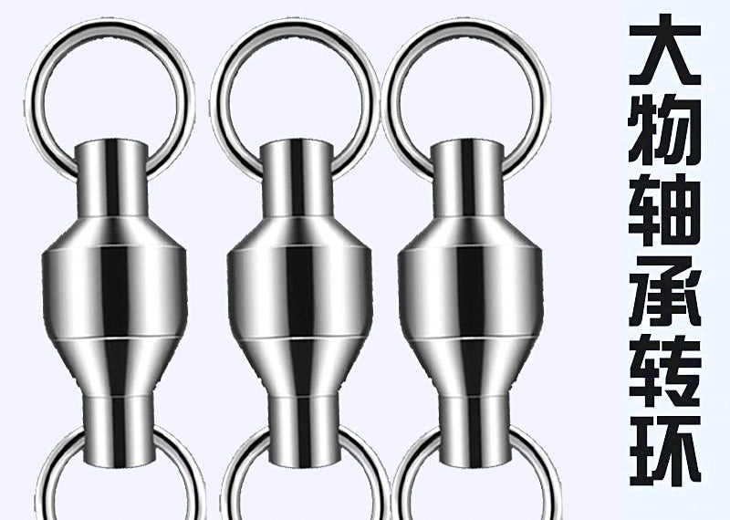 304 Stainless Ball Bearing Swivels with Strong Snaps, 10/20 Pack – product photo