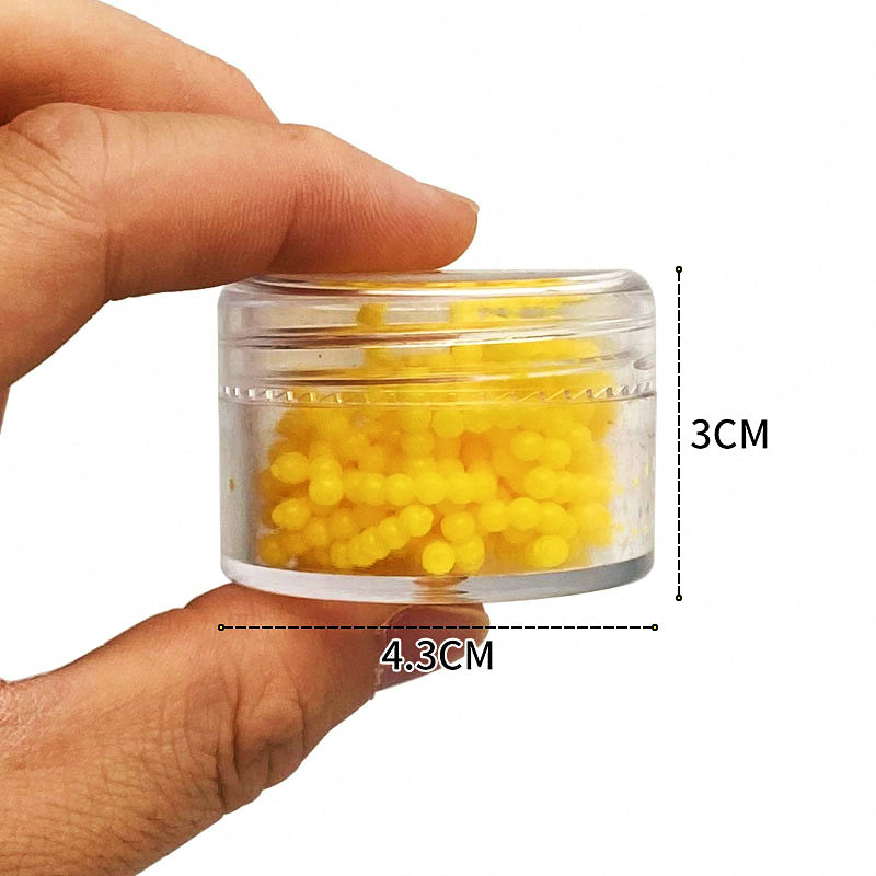 Floating Soft Rig Beads, Scented, 2-5 mm – product photo