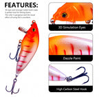 Long Cast Minnow Hard Bait, 7 cm (2.8 in), 8.4 g (0.3 oz) – product photo