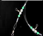 Glow Bottom Fishing Rigs, 2/3 Hook Nylon, 3 per Pack – product photo