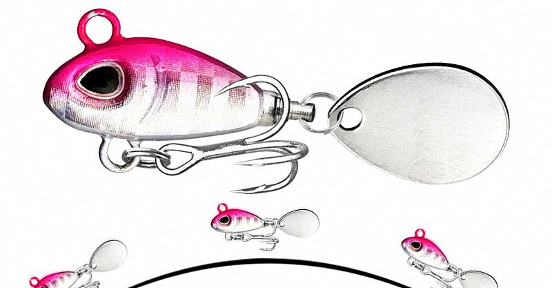 Metal VIB Jig with Spinner Blade, 5/14/20 g (0.18/0.5/0.7 oz) – product photo