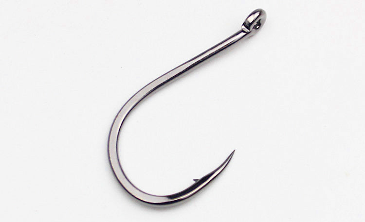 Barbed Ring Eye Hooks, Bulk Pack, Sizes 0.5–16 – product photo