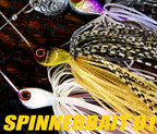 Spinnerbait Lure with Blades, 3/8 oz & 1/2 oz (10.6 g / 14.2 g) – product photo