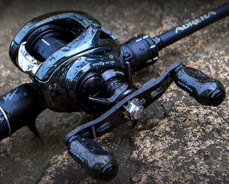 Carbon Fiber Reel Handle Knob for Teardrop Baitcasters – product photo