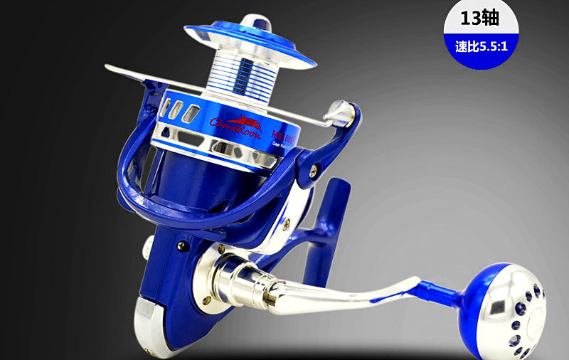 All-Metal Spinning Reel for Saltwater Slow Pitch, MK4000-MK10000 – product photo