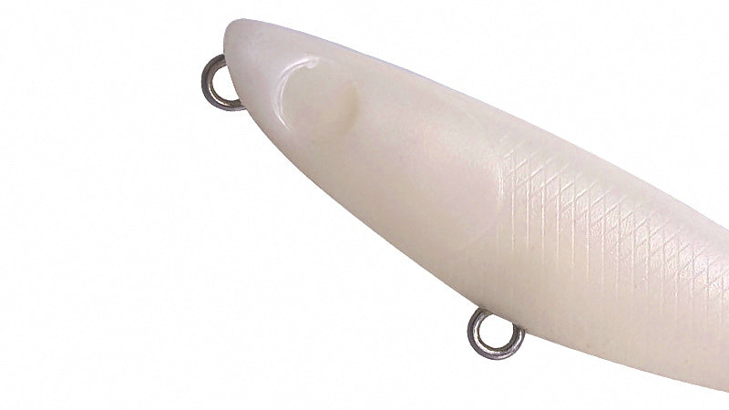 Unpainted Pencil Lure Blank, 4.8 cm (1.9 in), Clear Plastic – product photo
