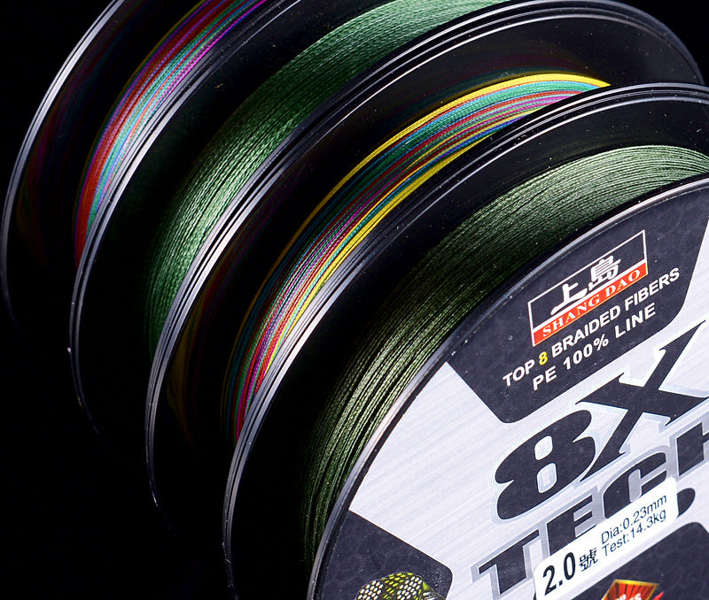 4-Strand PE Braided Line, 100 m (109 yd), 10 m Color – product photo