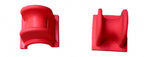 TPR Rod Holder for Boat Rails, Flat or U Base with Strap – product photo